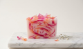 Raspberry Ribbon Swirl
